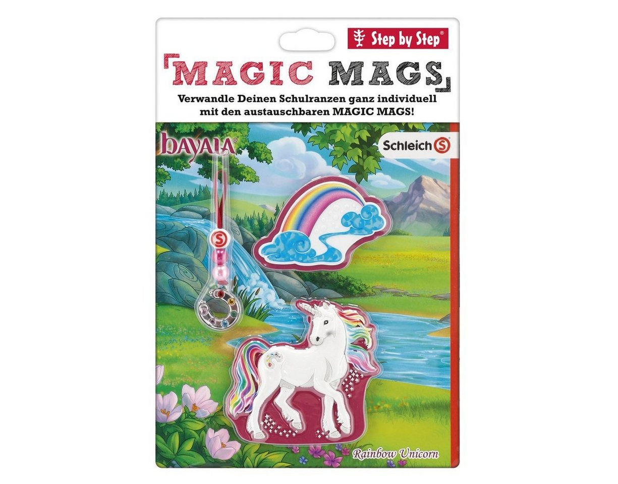Step by Step Schulranzen Step by Step MAGIC MAGS Schleich, bayala®, Rainbow Unicorn von Step by Step