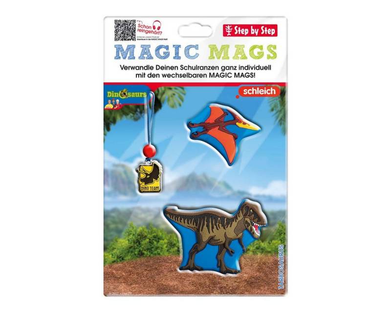 Step by Step Schulranzen Step by Step MAGIC MAGS schleich®, Dinosaurs, Tarbosauros von Step by Step