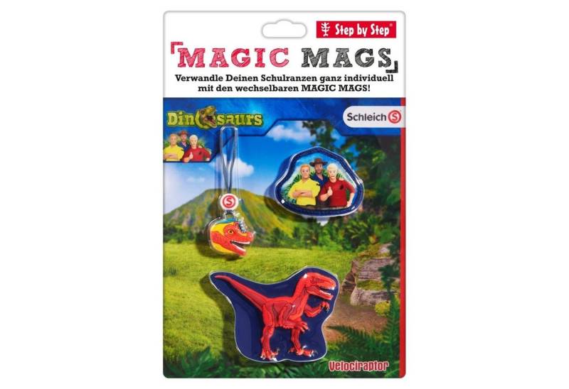 Step by Step Schulranzen Step by Step Magic Mags Schleich Velociraptor von Step by Step