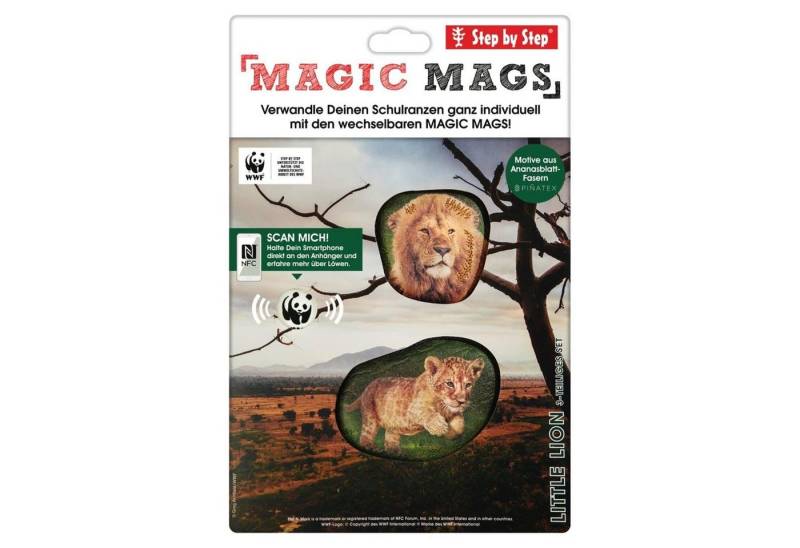 Step by Step Schulranzen Step by Step Magic Mags WWF Little Lion von Step by Step