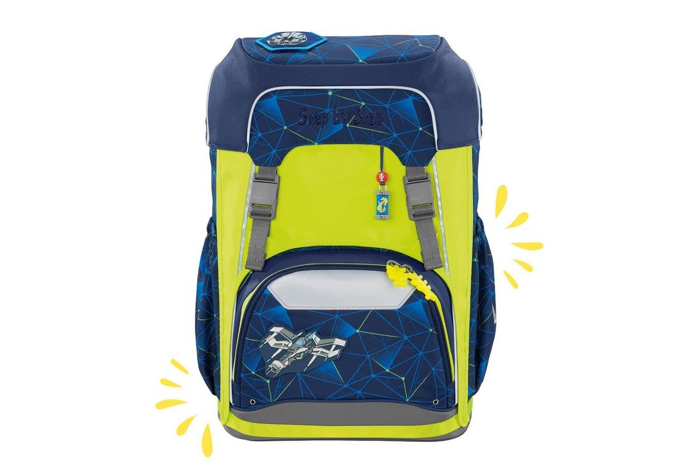 Step by Step Schulranzen Step by Step Neon Pull-Over für Giant Gelb Step by Step Schulranzen Step by Step Neon Pull-Over für Giant Gelb von Step by Step