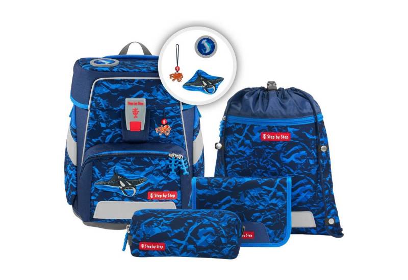 Step by Step Schulranzen Step by Step SPACE Schulranzen-Set Manta Rio 5-tlg. von Step by Step