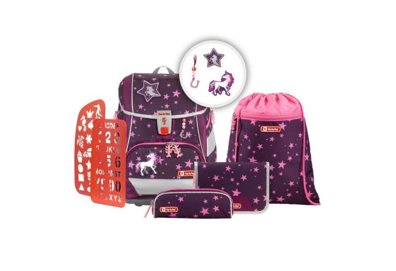 Step by Step Schulranzen Step by Step Schulranzen Set 6-tlg. 2in1 Plus Unicorn Nuala von Step by Step