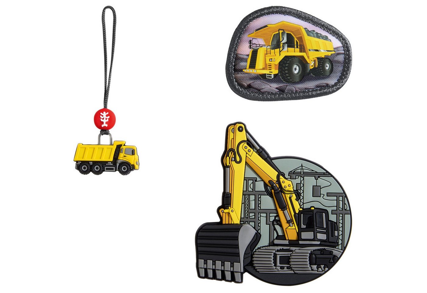 Step by Step Schulranzen Zubehör-Set "Magic Mags" (Bagger Rocco) von Step by Step