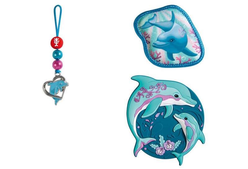 Step by Step Schulranzen Zubehör-Set "Magic Mags" (Dolphin Finja) von Step by Step