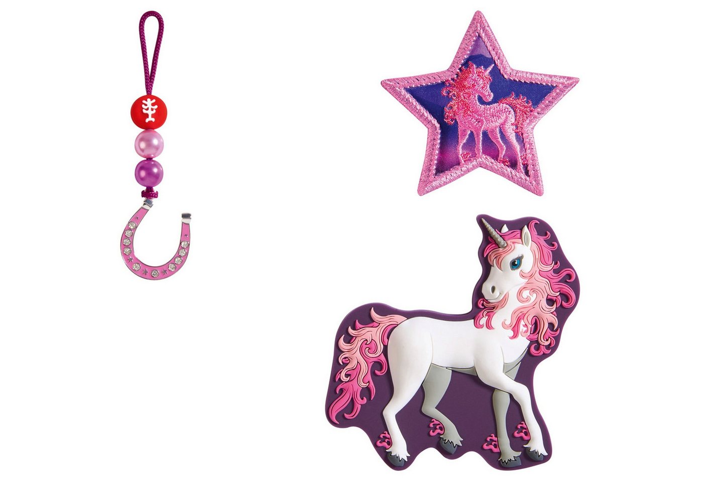 Step by Step Schulranzen Zubehör-Set "Magic Mags" (Pretty Unicorn Nuala) von Step by Step