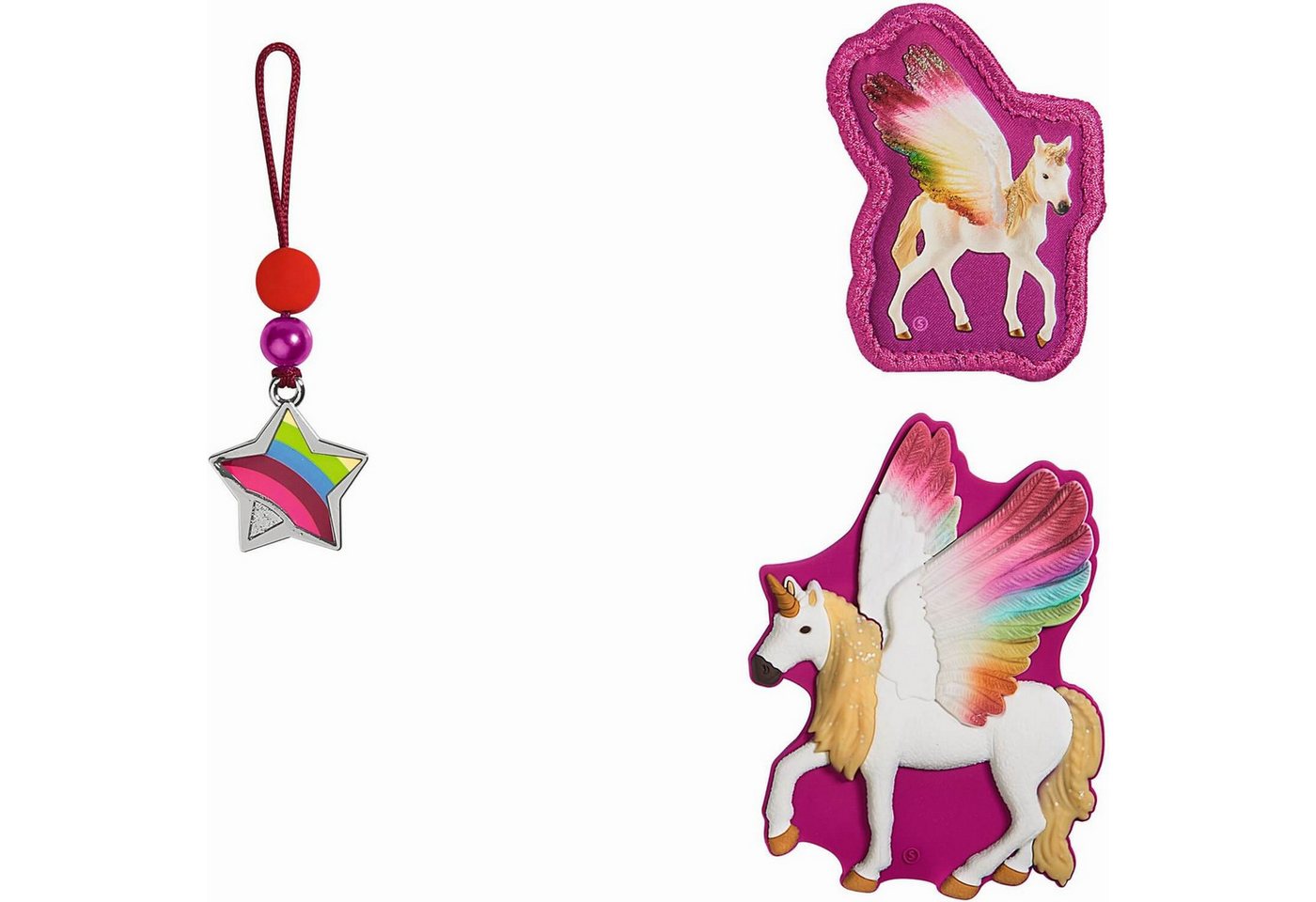 Step by Step Schulranzen MAGIC MAGS schleich® bayala® geflügeltes Regenbogeneinhorn von Step by Step