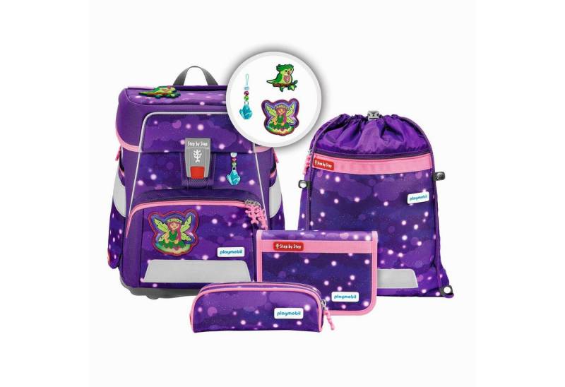Step by Step Schulranzen Step by Step SPACE Playmobil Schulranzen-Set Adventures of Ayuma Leavi von Step by Step