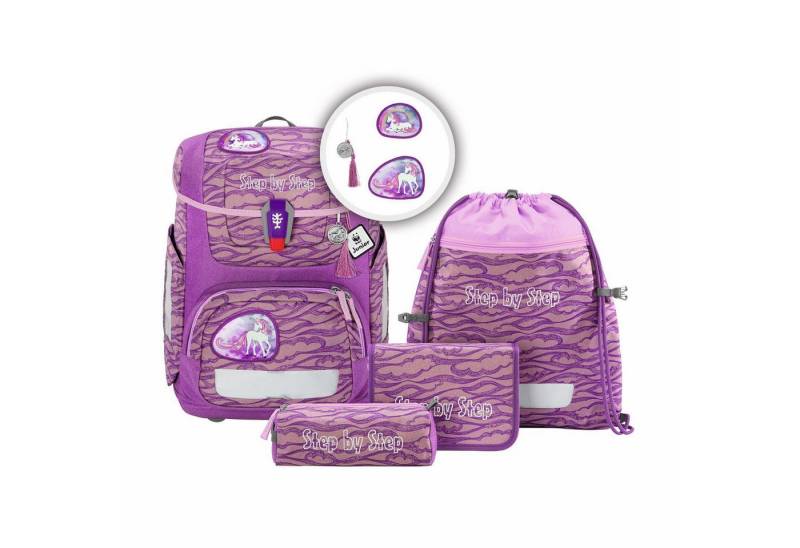 Step by Step Schulranzen Step by Step Circle Lovely Unicorn Nuala Set 5-teilig Schulranzen von Step by Step