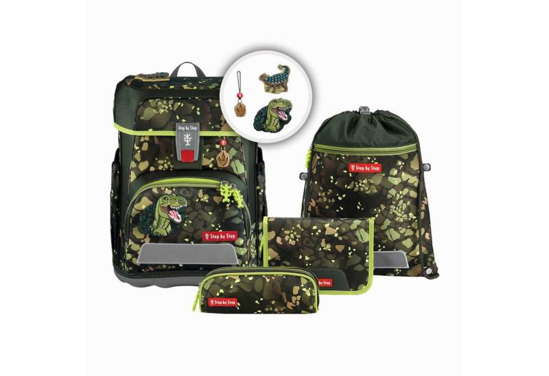 Step by Step Schulrucksack Step by Step CLOUD Schulranzen-Set "Dino Torex", 5-teilig von Step by Step