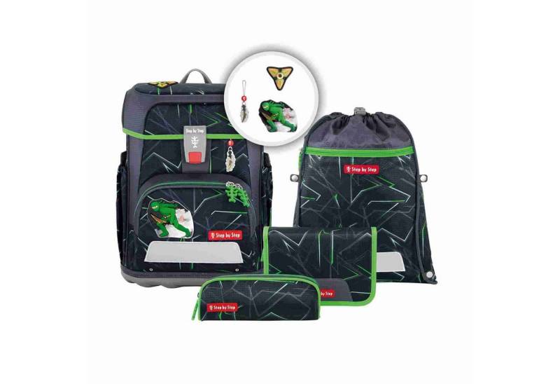 Step by Step Schulrucksack Step by Step CLOUD Schulranzen-Set "Ninja Kimo", 5-teilig von Step by Step