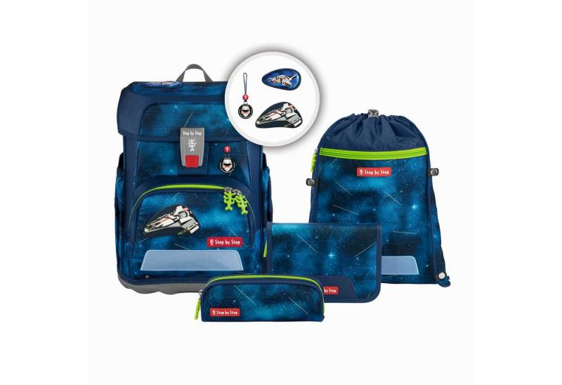 Step by Step Schulrucksack Step by Step CLOUD Schulranzen-Set "Starship Galactus", 5-teilig von Step by Step