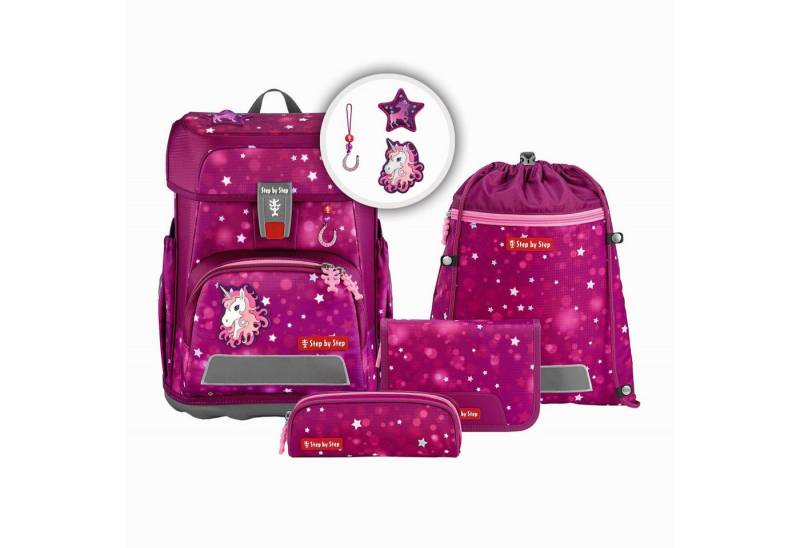 Step by Step Schulrucksack Step by Step CLOUD Schulranzen-Set "Sweet Unicorn Nuala", 5-teilig von Step by Step