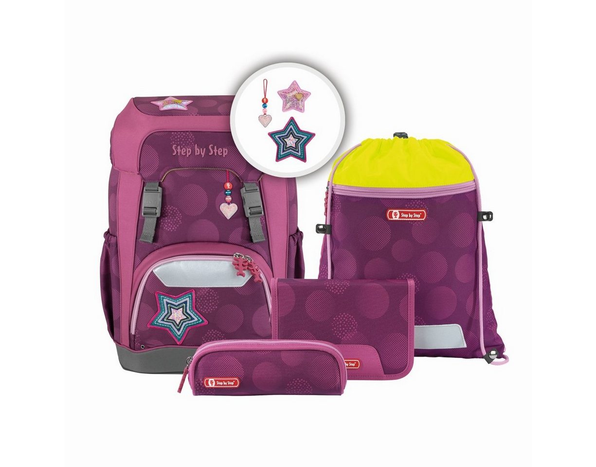 Step by Step Schulrucksack Step by Step GIANT Schulrucksack-Set "Glamour Star Astra", 5-teilig Step by Step Schulrucksack Step by Step GIANT Schulrucksack-Set "Glamour Star Astra", 5-teilig von Step by Step