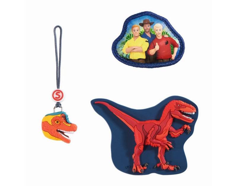 Step by Step Schulrucksack Step by Step MAGIC MAGS Schleich, Dinosaurs, Velociraptor von Step by Step