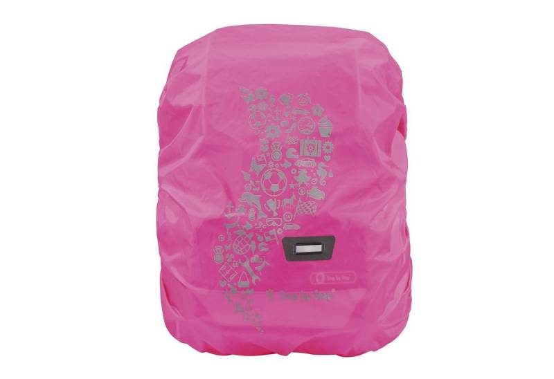 Step by Step Schulrucksack Step by Step Regen-/Sicherheitshülle, Medium, Pink von Step by Step