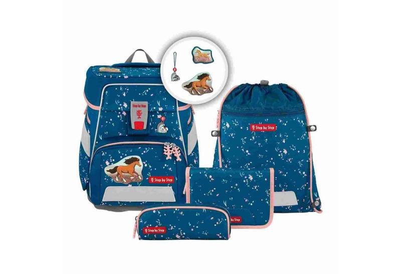 Step by Step Schulrucksack Step by Step SPACE Schulranzen-Set "Wild Horse Ronja", 5-teilig von Step by Step