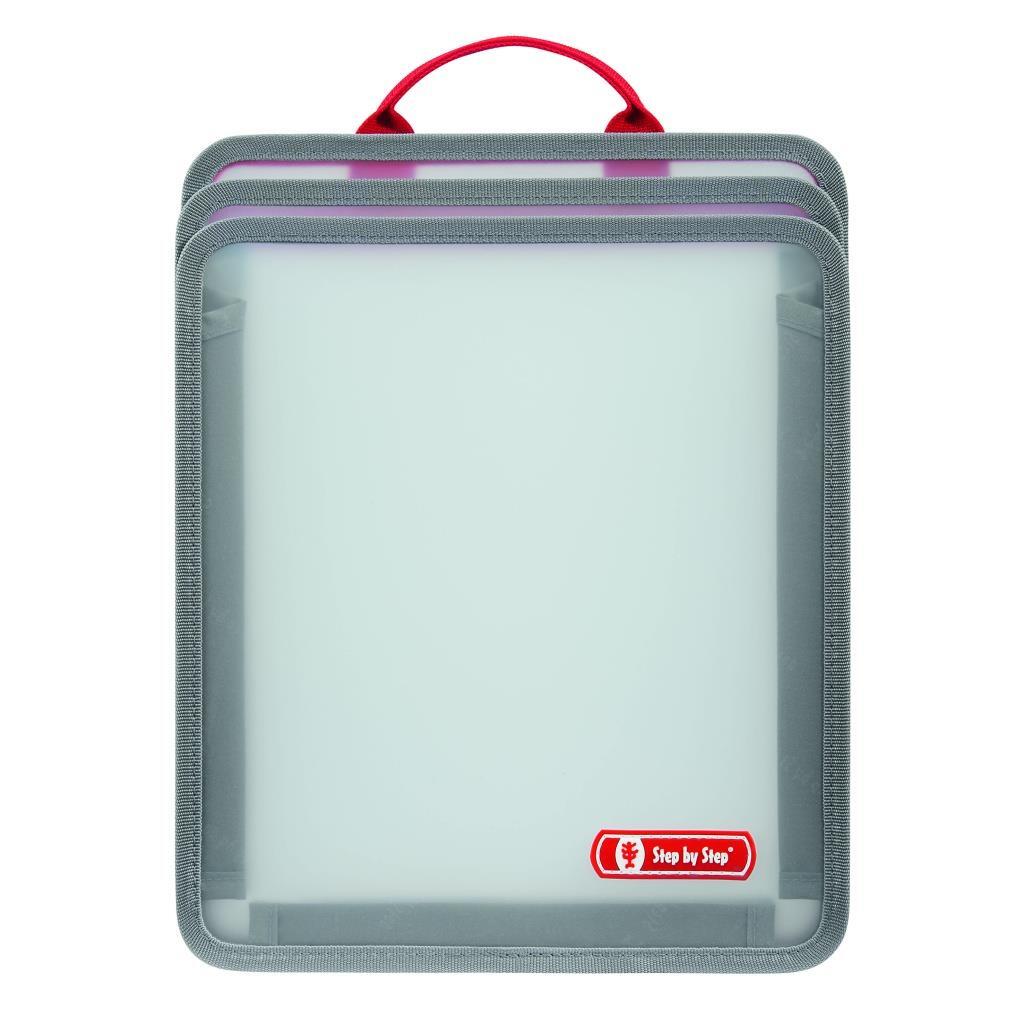 Step by Step - Schulzubehör Faltbare Heftbox Transparent transparent von Step by Step