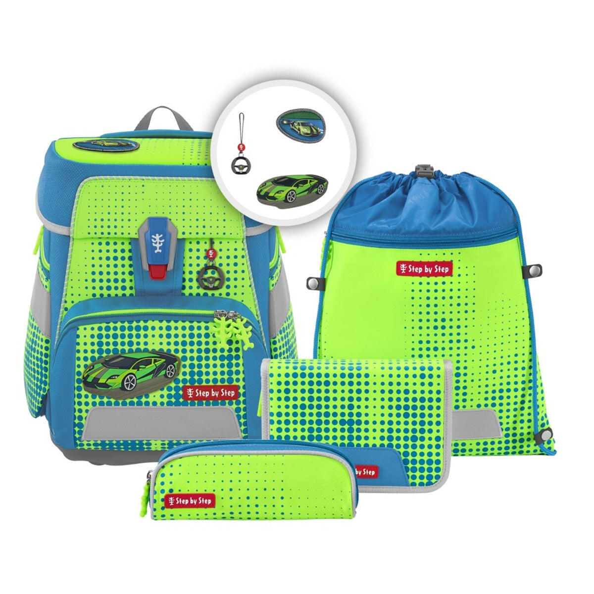 Step by Step - Step By Step Space Neon Schulranzen-set von Step by Step
