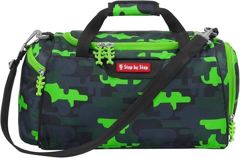 Step by Step - Step by Step Black Cat Chiko Sporttasche mit Nassfach grün Grün von Step by Step