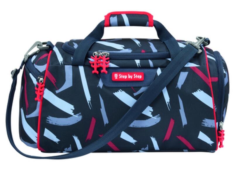 Step by Step - Step by Step Car Mick Sporttasche mit Nassfach Grau von Step by Step