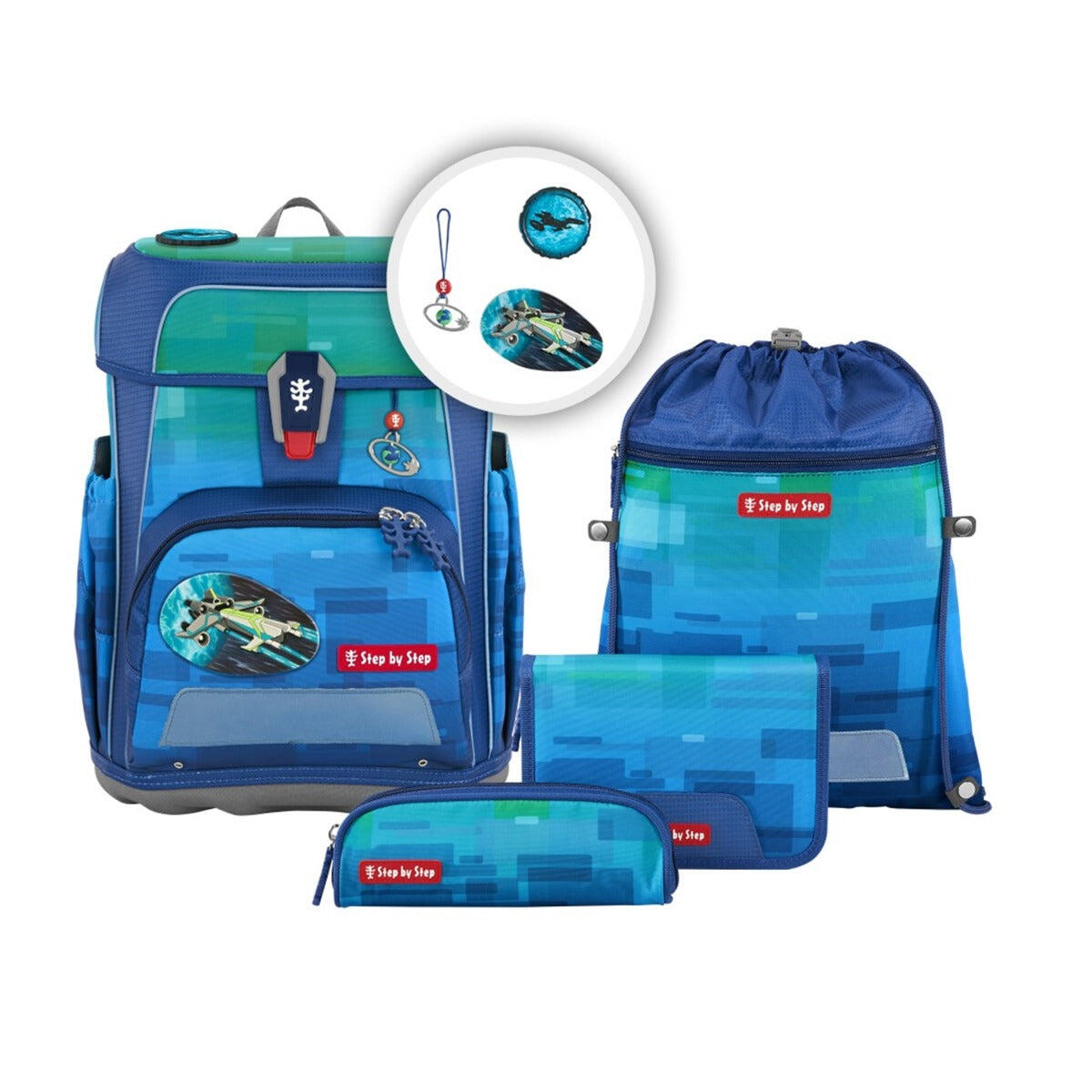 Step by Step - Step by Step Cloud Schulranzen-Set von Step by Step