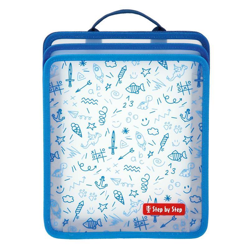 Step by Step - Step by Step Faltbare Heftbox Blau : OG - 4047443493682 von Step by Step