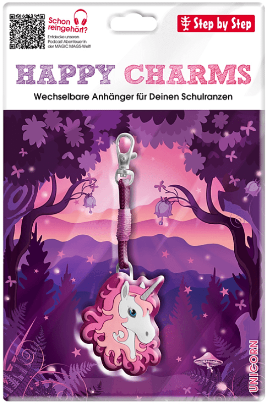 Step by Step - Step by Step Happy Charms Wechselanhänger Unicorn von Step by Step