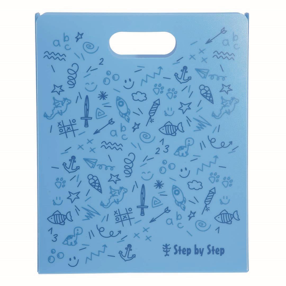 Step by Step - Step by Step Heftbox mit Tragegriff Blau : OG - 4047443493675 von Step by Step