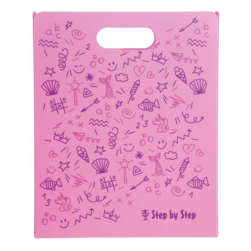 Step by Step - Step by Step Heftbox mit Tragegriff Pink : OG - 4047443493668 von Step by Step