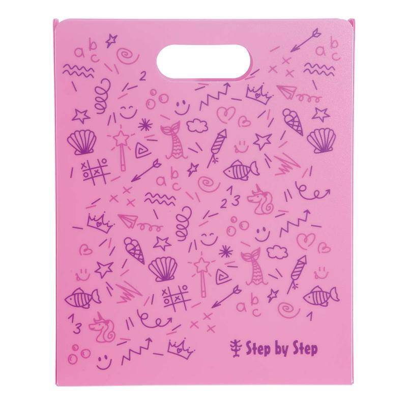 Step by Step - Step by Step Heftbox mit Tragegriff Pink : OG - 4047443493668 von Step by Step