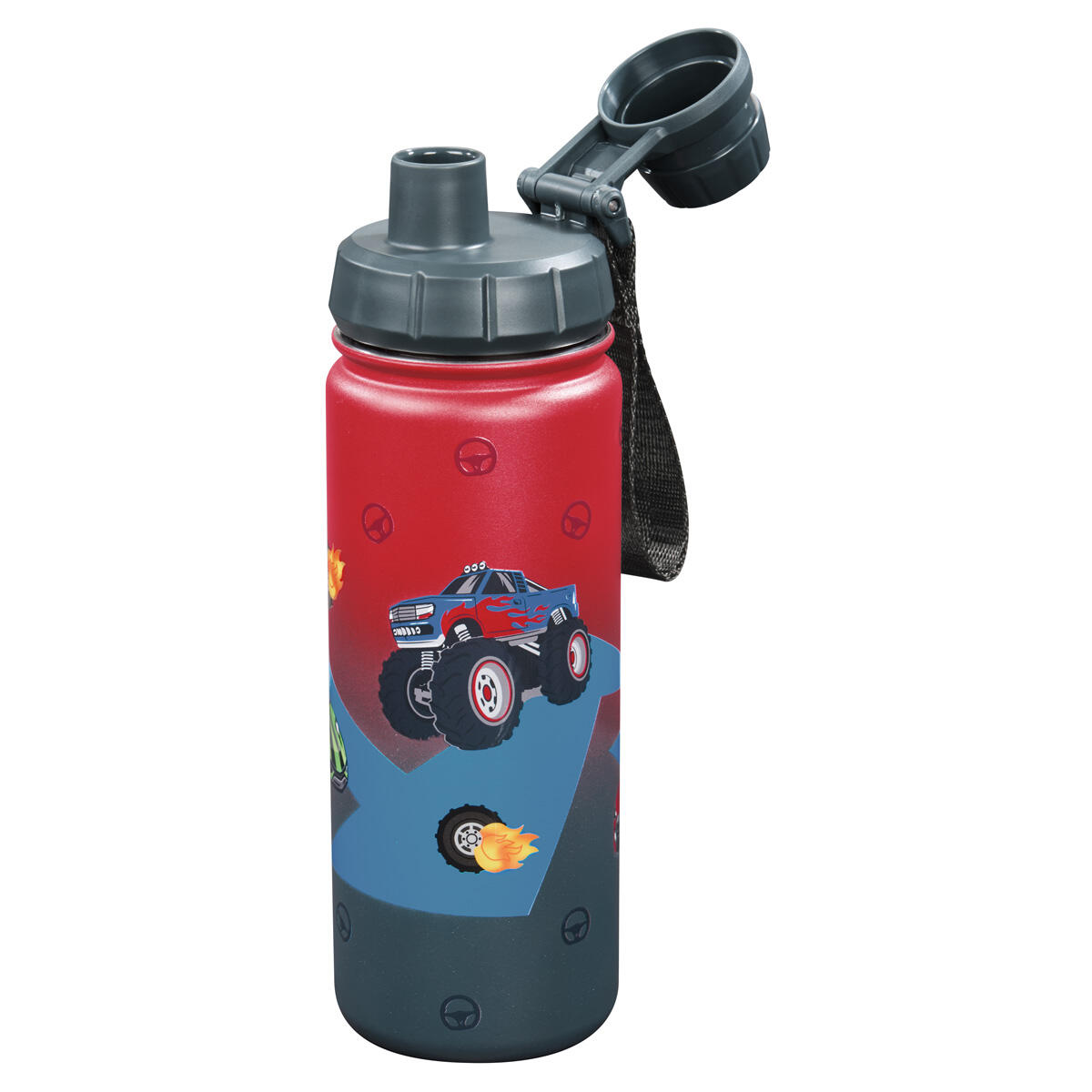 Step by Step - Step by Step Isolierte Edelstahl-Trinkflasche Car von Step by Step