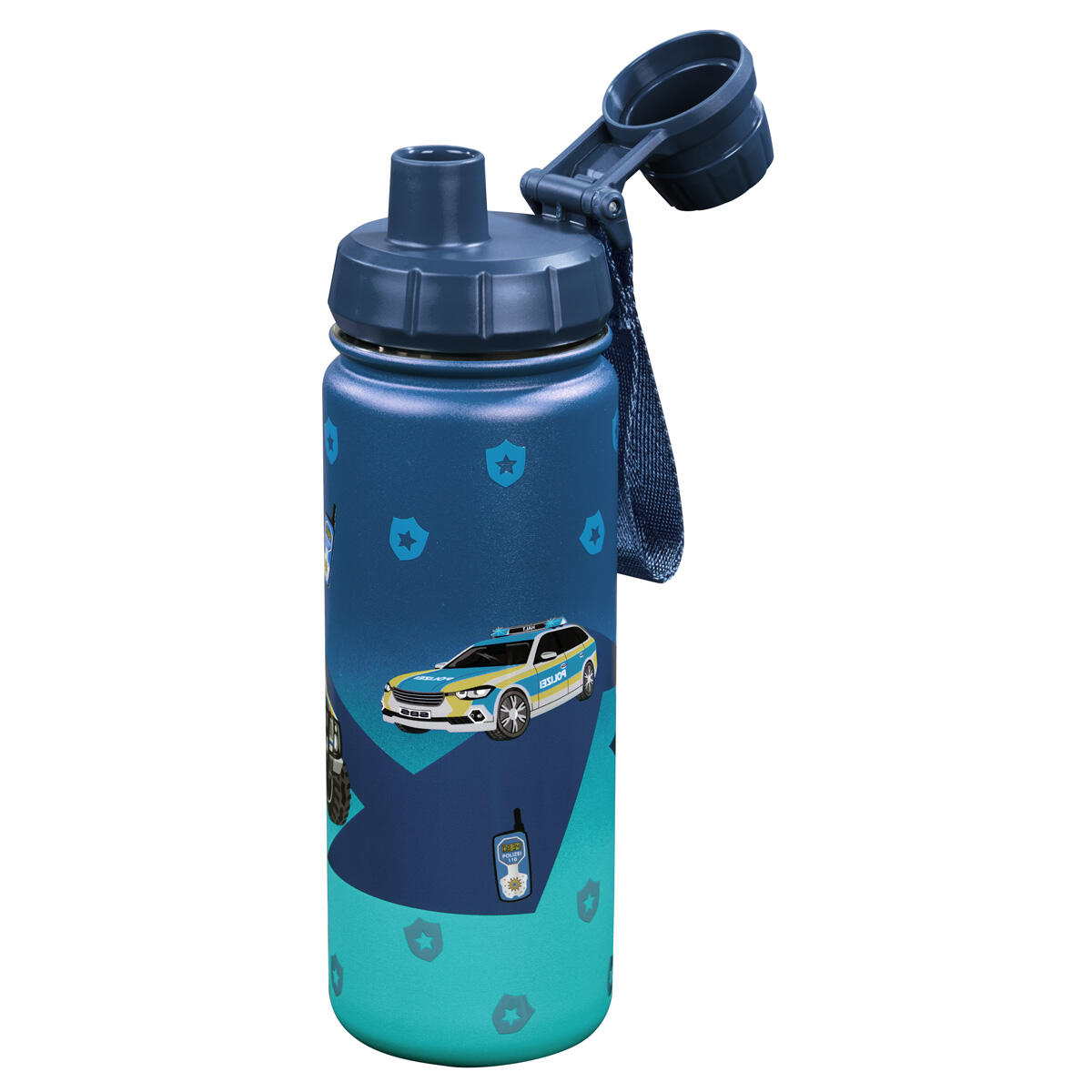 Step by Step - Step by Step Isolierte Edelstahl-Trinkflasche Police von Step by Step