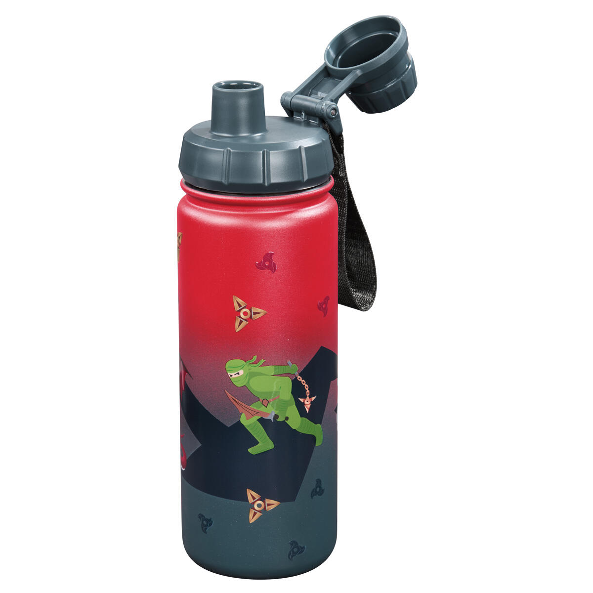 Step by Step - Step by Step Isolierte Edelstahl-Trinkflasche Warrior von Step by Step