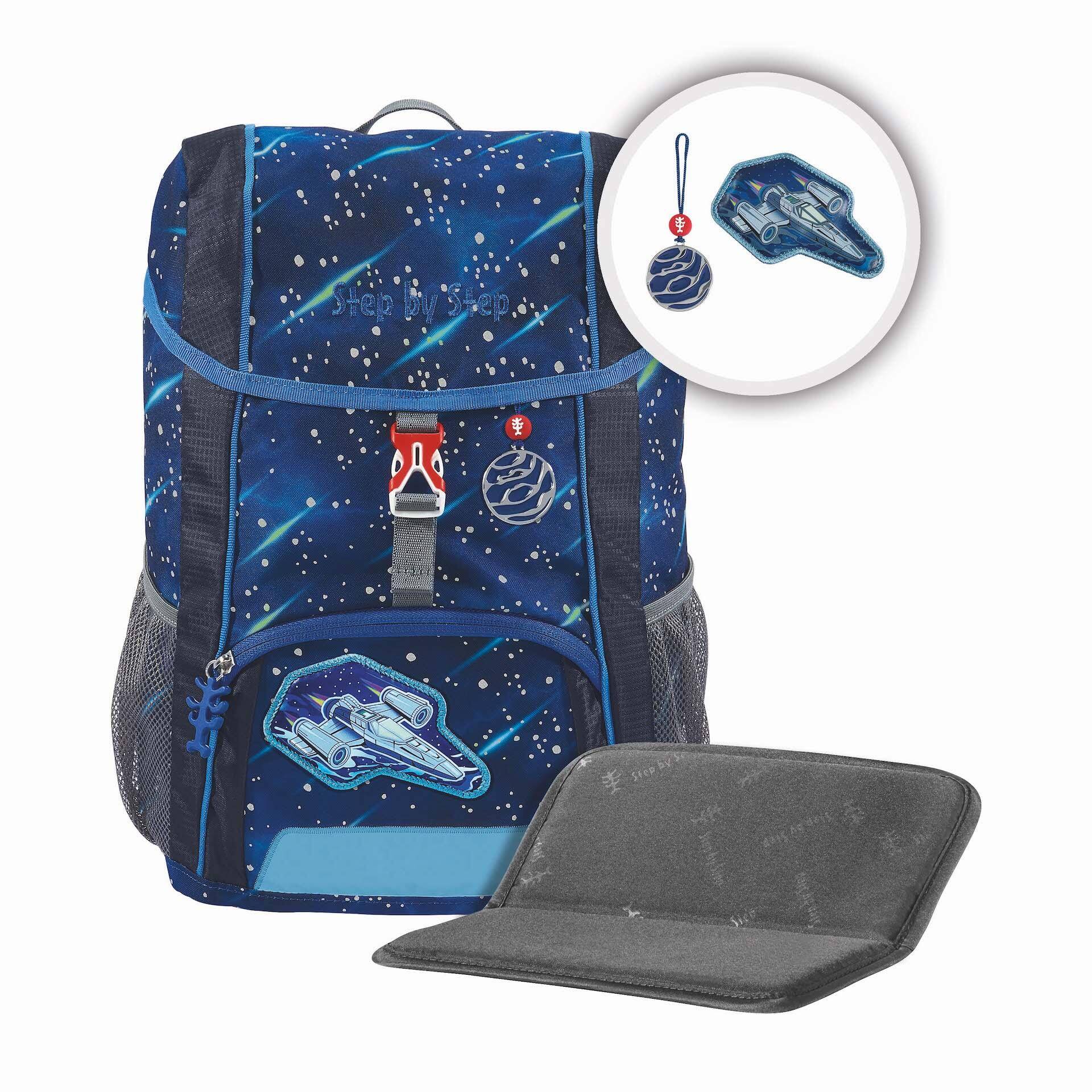 Step by Step - Step by Step KID REFLECT Rucksack-Set Star Shuttle Elio, 3-teilig von Step by Step