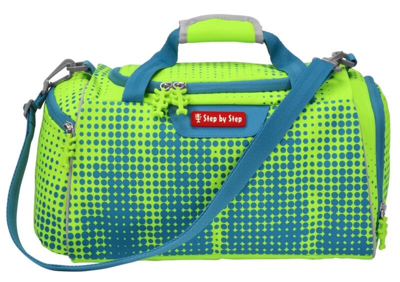 Step by Step - Step by Step Rase Car Chuck Sporttasche mit Nassfach Grün von Step by Step