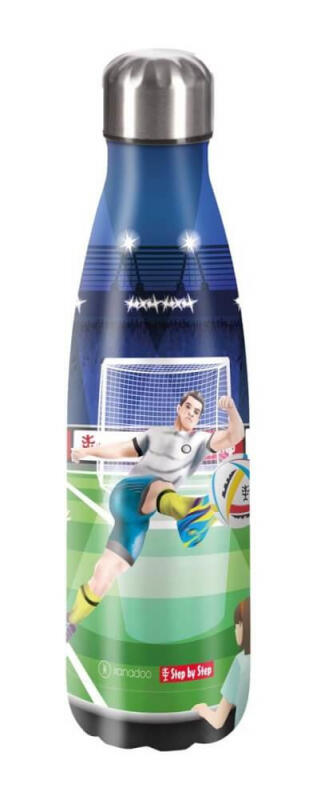 Step by Step - Step by Step Soccer Ben Isolierte Edelstahl-Trinkflasche 0,5l Multicolor von Step by Step