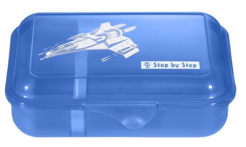 Step by Step - Step by Step Spaceship Galactus Lunchbox mit herausnehmbarer Trennwand 0,9l von Step by Step