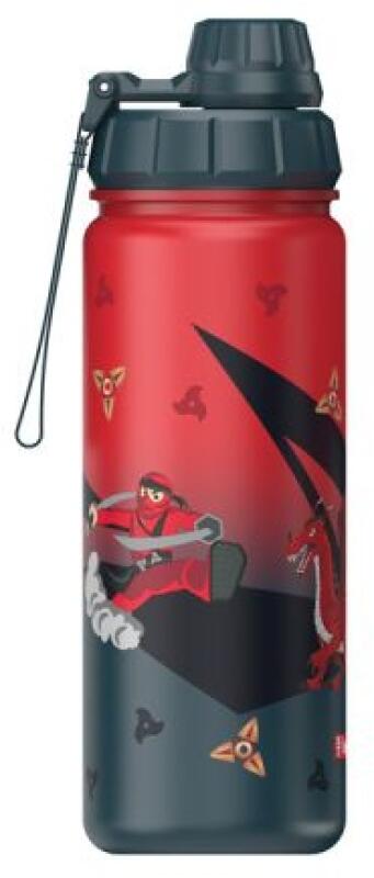 Step by Step - Step by Step Warrior Isolierte Edelstahl Trinkflasche 500ml Rot von Step by Step