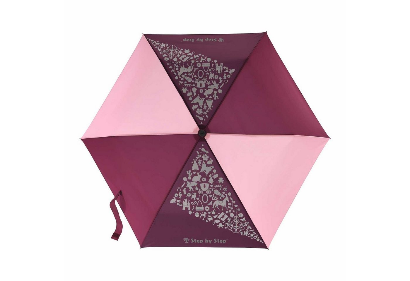 Step by Step Taschenregenschirm Step by Step Regenschirm "Berry", Magic Rain EFFECT Step by Step Taschenregenschirm Step by Step Regenschirm "Berry", Magic Rain EFFECT von Step by Step