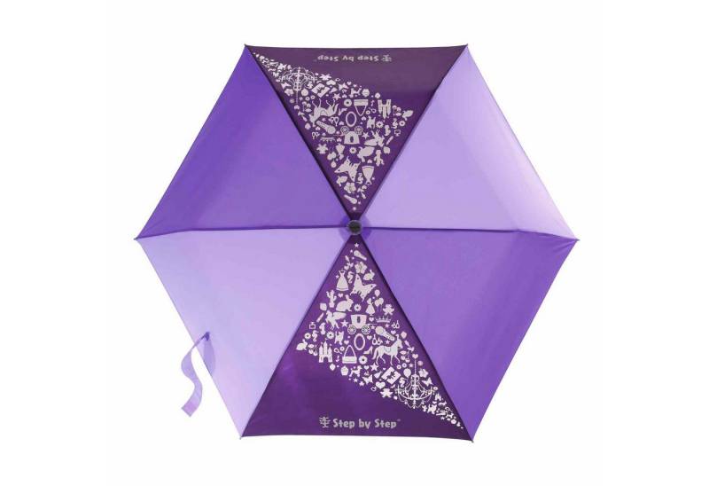 Step by Step Taschenregenschirm Step by Step Regenschirm "Purple", Magic Rain EFFECT von Step by Step