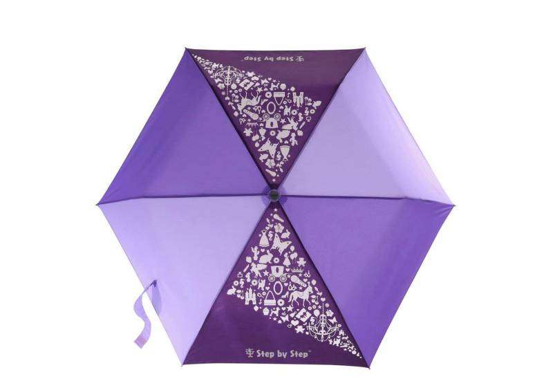 Step by Step Taschenregenschirm Zubehör - Regenschirm Magic Rain EFFECT (Purple) von Step by Step