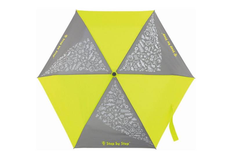 Step by Step Taschenregenschirm Regenschirm Neon Yellow von Step by Step