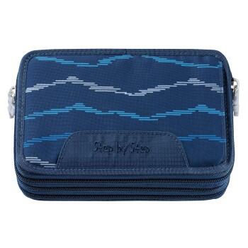 Step by Step - XXL-Mäppchen Soccer Lars, 3 Fächer Multicolor von Step by Step