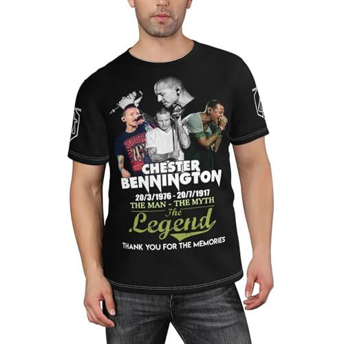 Rip Singer T-Shirt, Herren-T-Shirt mit Grafik, Sommer-T-Shirt, Rap-Band, lässiges Rundhals-T-Shirt mit kurzen Ärmeln für Musikliebhaber XL Rip Singer T-Shirt, Herren-T-Shirt mit Grafik, Sommer-T-Shirt, Rap-Band, lässiges Rundhals-T-Shirt mit kurzen Ärmeln für Musikliebhaber XL von Stepgrais