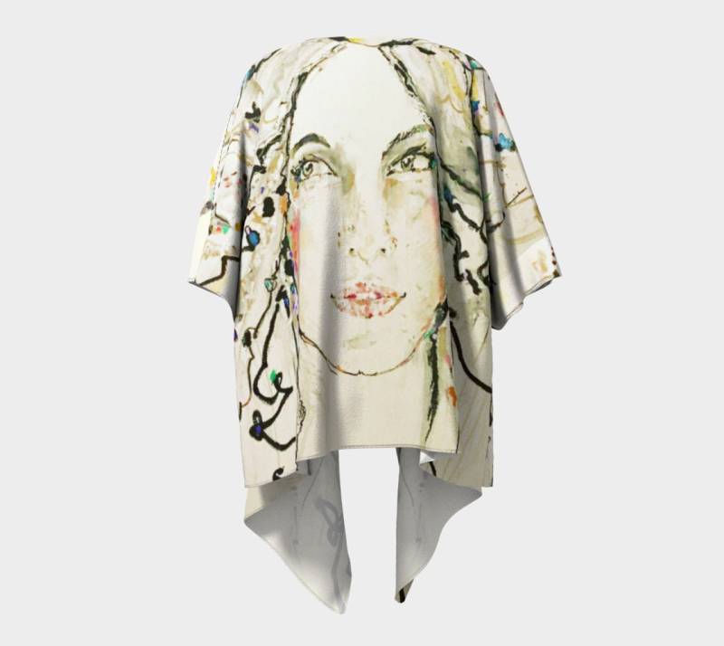 Awakenings Drapiert Kimono Schal von StephanieSaundersArt