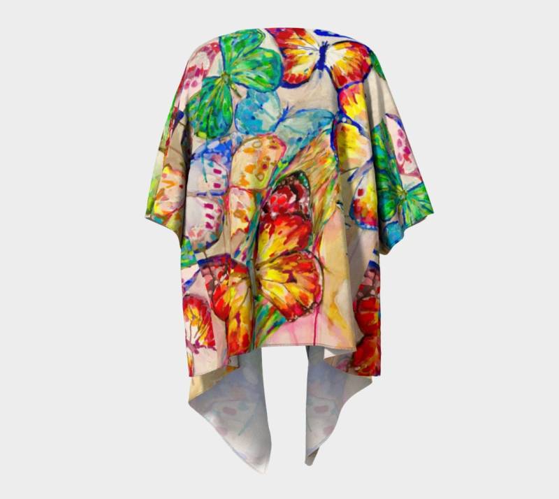 Freigeist Drapierte Kimono Schal von StephanieSaundersArt