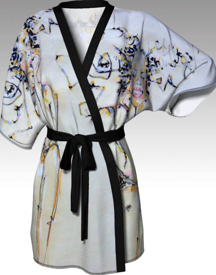 Freude-Kimono von StephanieSaundersArt