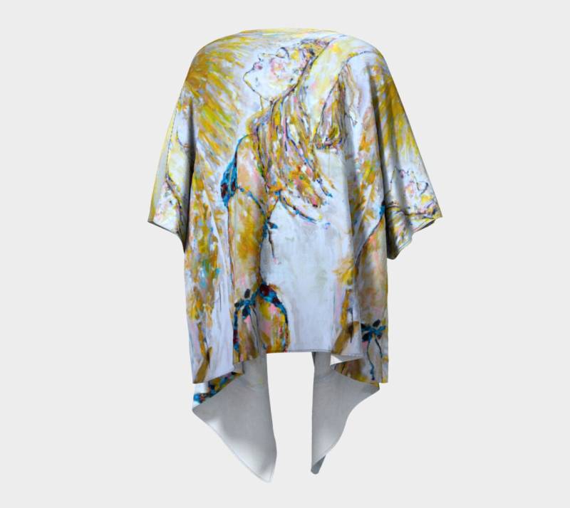 Herrliche Sonne Drapiert Kimono Schal von StephanieSaundersArt