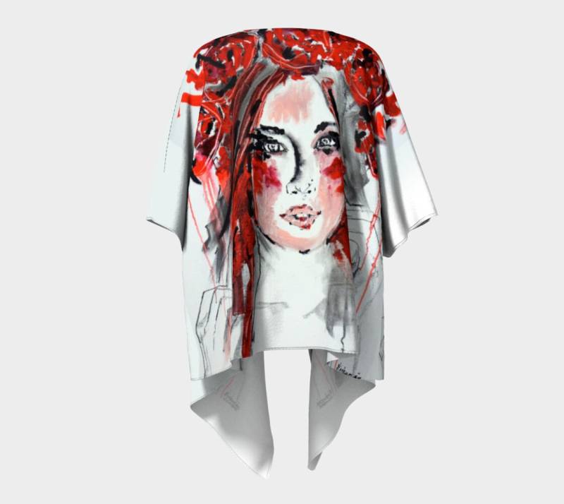 Immer Mich Drapiert Kimono Schal von StephanieSaundersArt